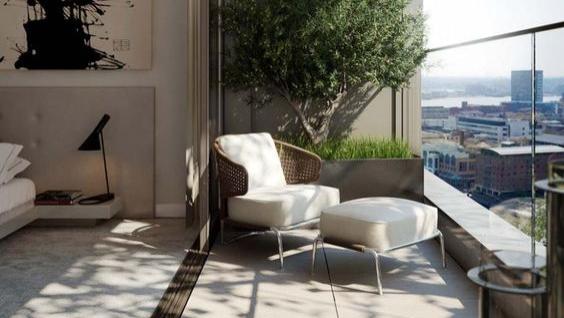 这么多年阳台都白利用了，我怎么就没想到改成书房，休闲和绘画室呢