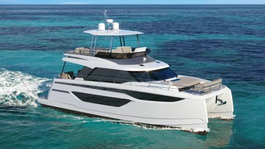 进军双体船领域，沛海驰发布旗下首款双体船PRESTIGE M48