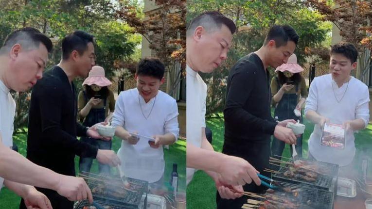 汪小菲|大S具俊晔甜蜜共享米其林！汪小菲不甘示弱揪员工户外烤肉