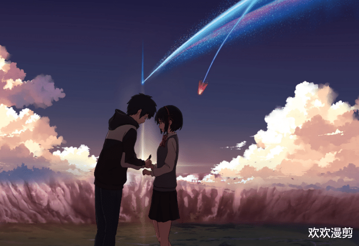 魔王学院的不适合者|动漫《你的名字》女主在三年前去了东京，递给了男主头绳