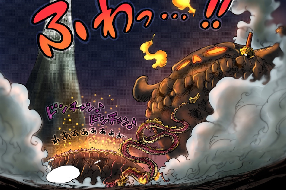 路飞|海贼王1049话：细节！凯多被路飞打成断角，完美对应鬼岛现状