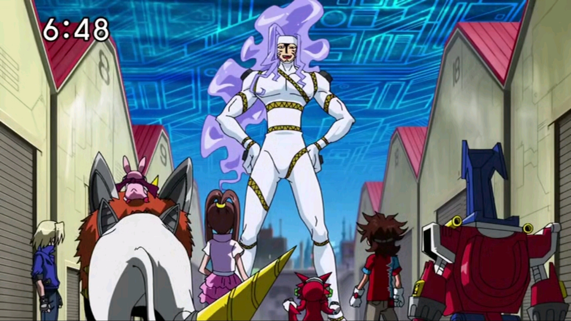 数码宝贝|巨死星的激流兽被成熟期所击败，三次登场一次不如一次！