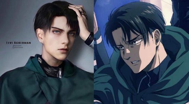 ai|動漫角色AI真人版，音柱人生勝利組，艾倫荷爾蒙爆棚，最帥是兵長