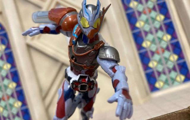 手办|假面骑士overdemons食玩装动周边谁用谁倒霉的拼装缝合骑士