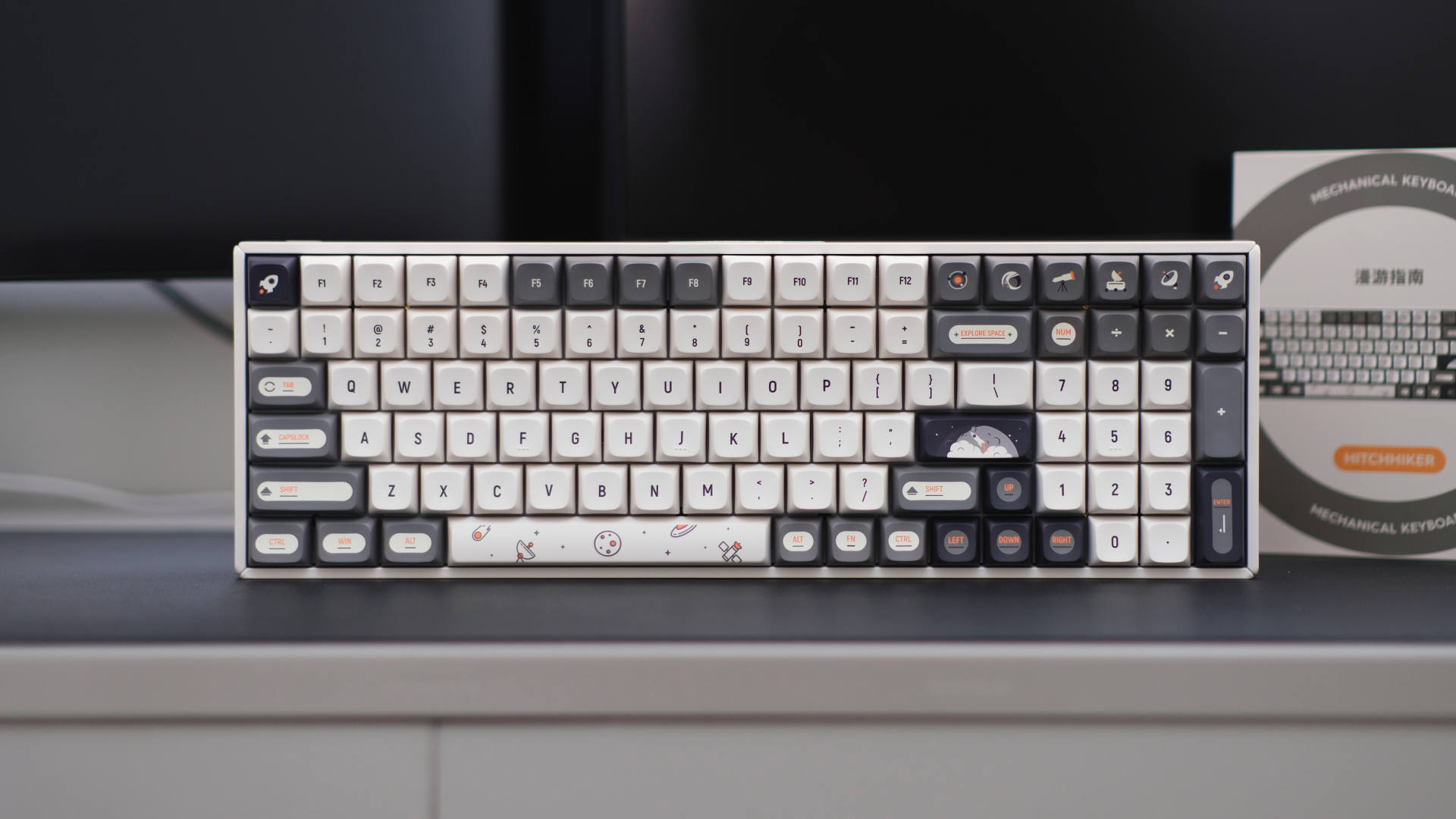 微软|颜控的满意之选，IQUNIX F97 漫游指南 机械键盘