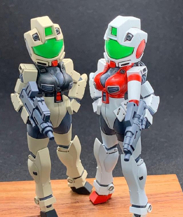 贝吉塔|吉姆、元祖高达“真机娘”模型