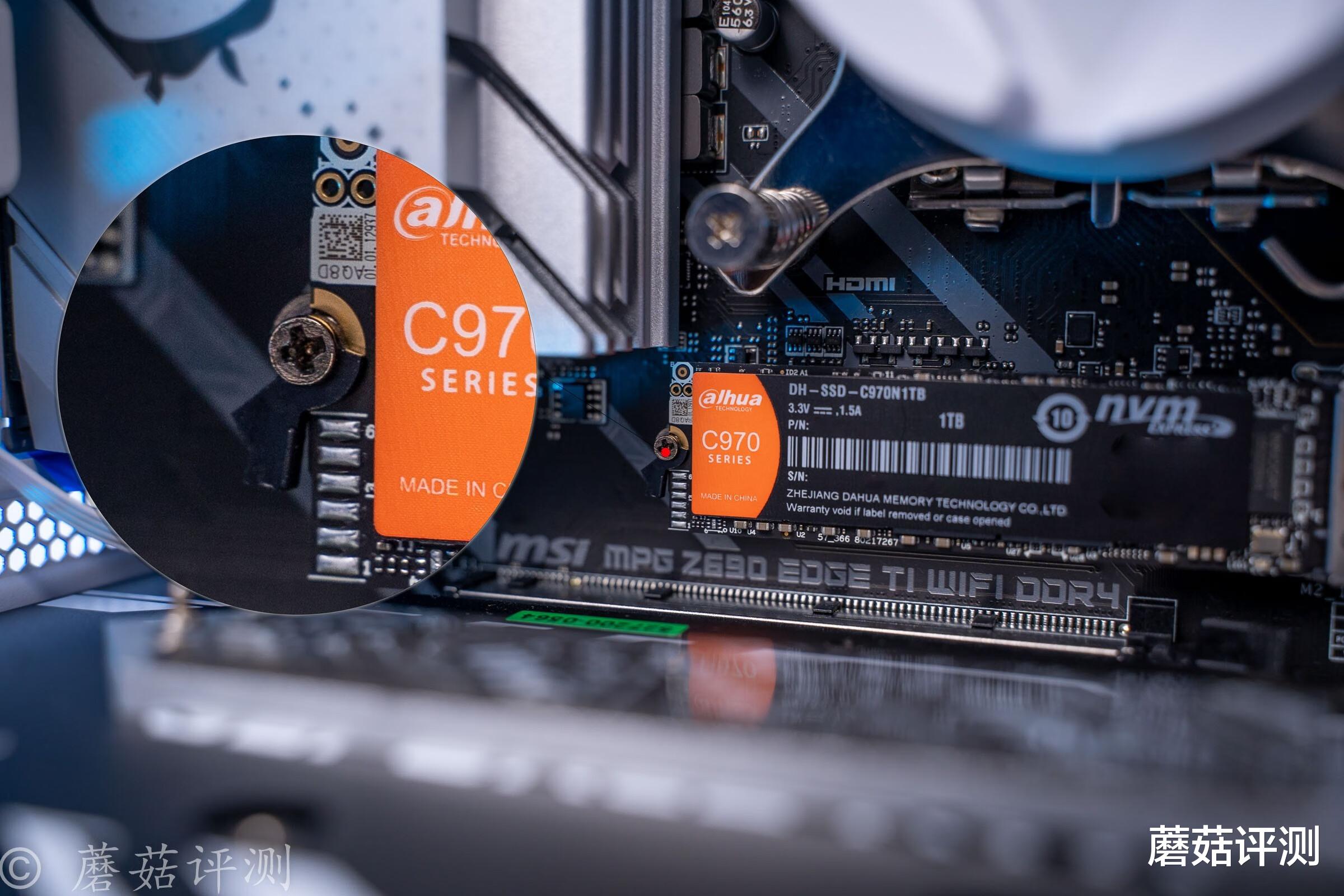 固态硬盘|冷静高效、性能不错的PCIe4.0固态、大华C970固态硬盘PCIe4.0 测试