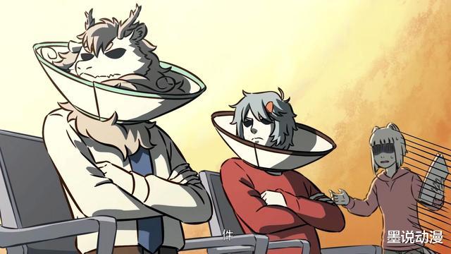 哮天|非人哉：哮天患上皮炎，被套上伊丽莎白圈，敖烈也沦陷