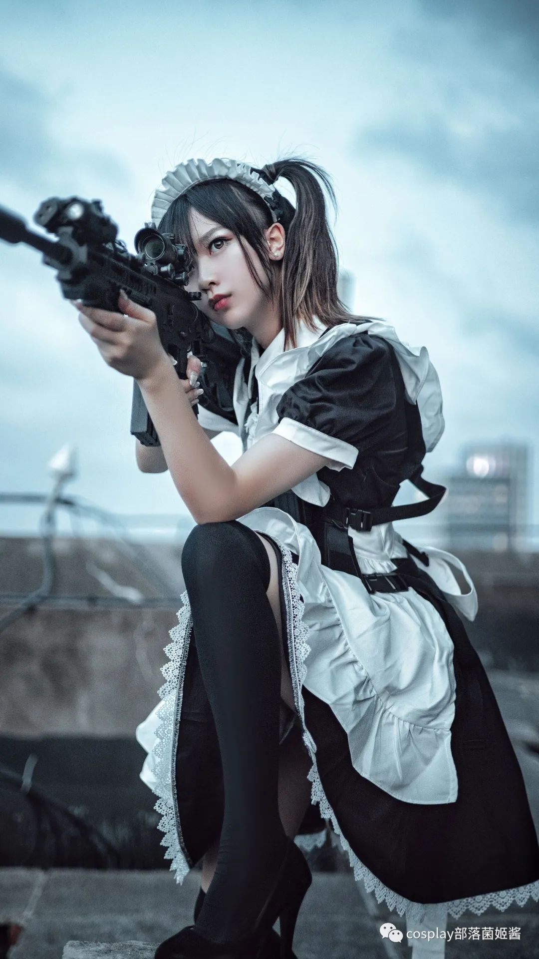 |cos:少女咖啡枪战斗女仆cos正片@北决