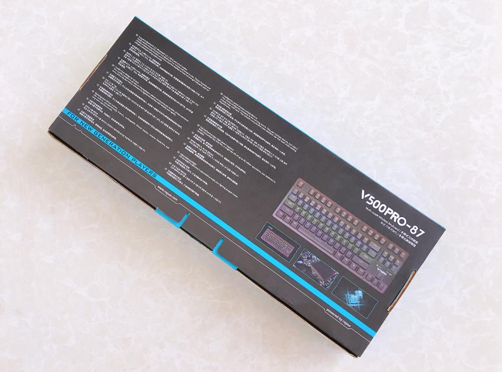 6g|实力派颜值担当,雷柏V500 Pro-87多模无线机械键盘畅爽无限