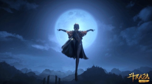 胡列娜|斗罗:胡列娜月下秀腿金鸡独立,手持双剑,戴沐白放弃王位