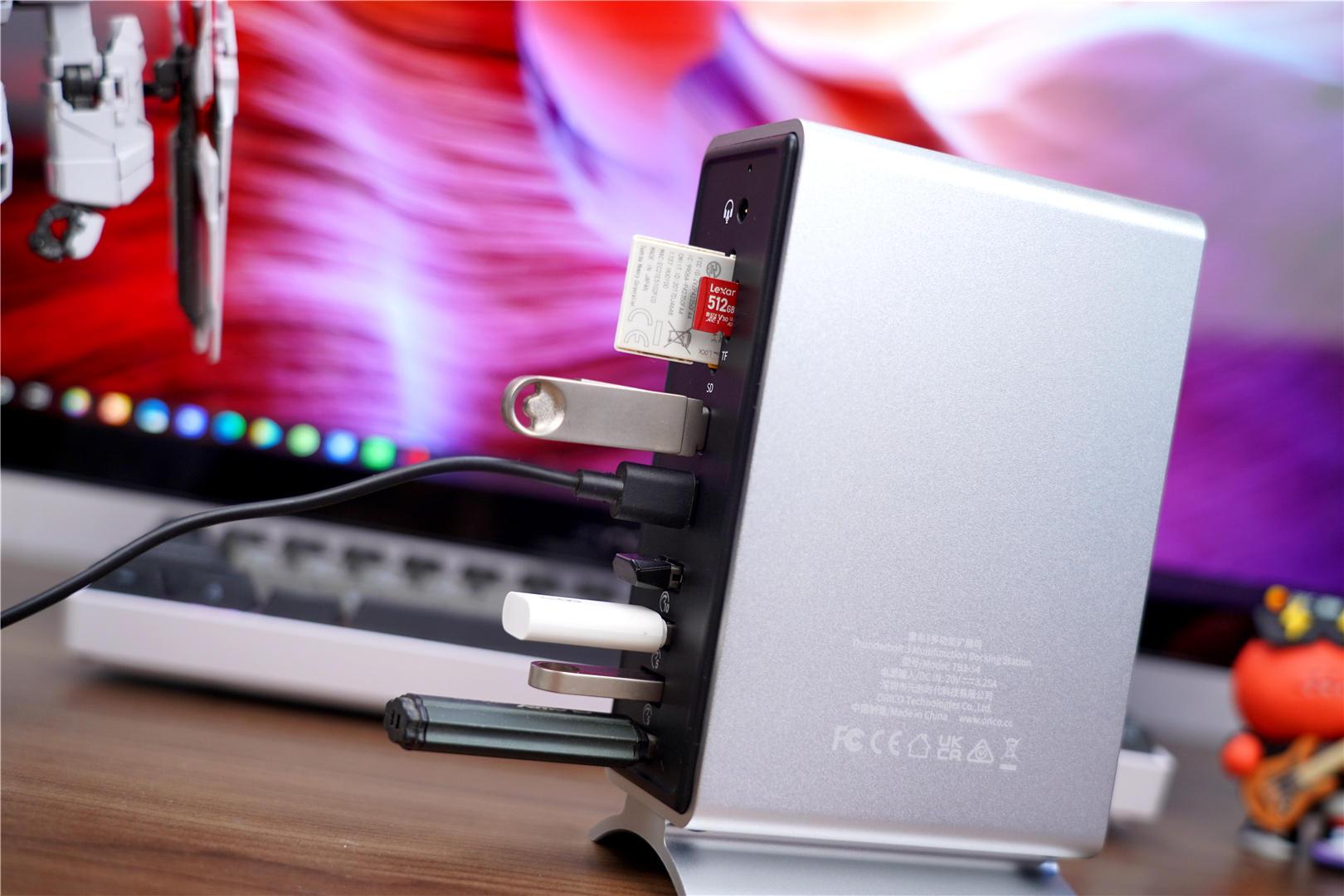 USB|支持雷电3，你要的扩展坞它来了，ORICO TB3-S4雷电3扩展坞分享！