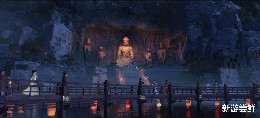 龙门石窟|新倩女数字化还原龙门石窟的视频获央视点赞,用行动传承传统文化