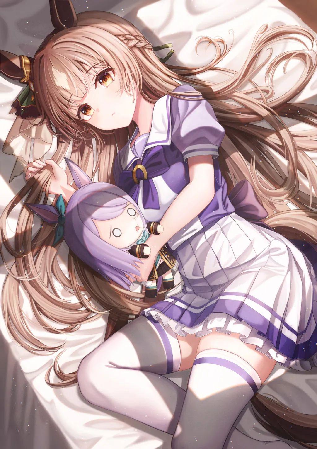 赛马娘|动漫美图:《赛马娘》里见光钻