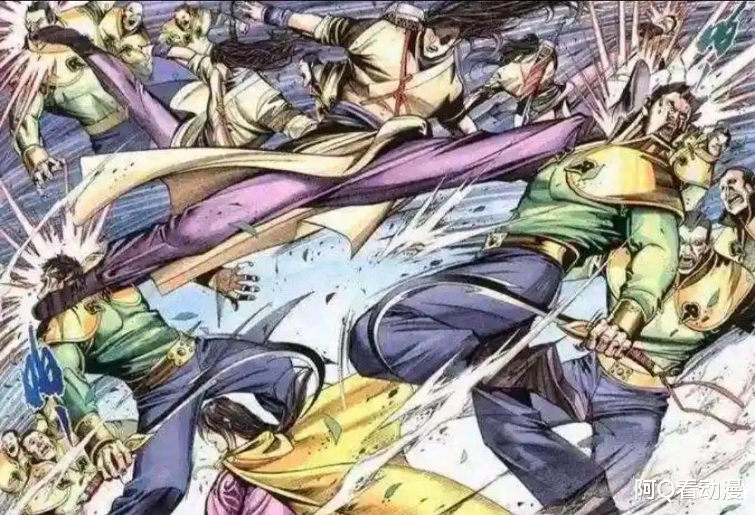 琦玉|《风云》漫画:聂风轻功极高,为什么总被敌人生擒?