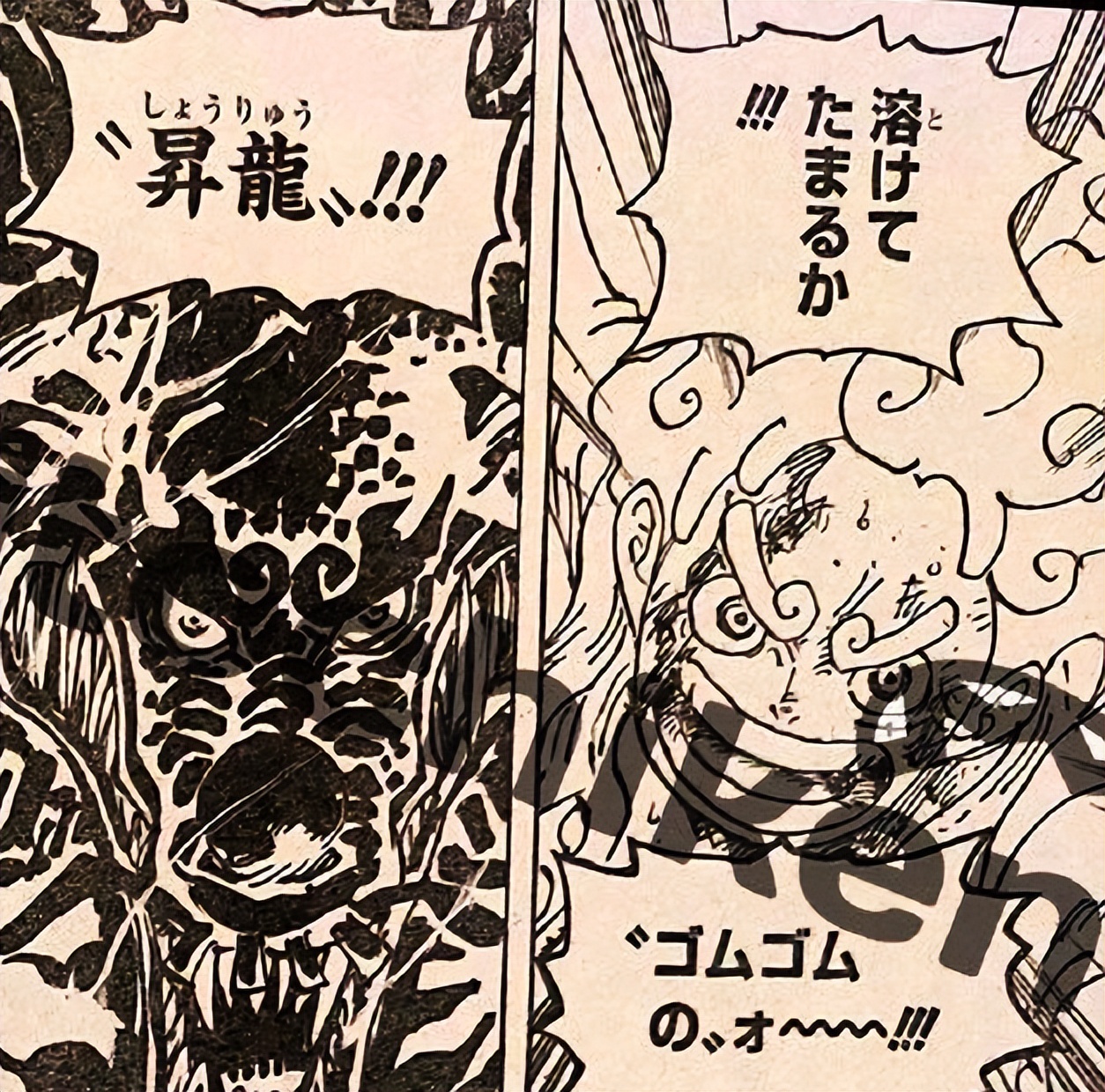 宝贝|海贼王1048话：路飞右臂被火焰燃烧，即将融化，这是在致敬红发？