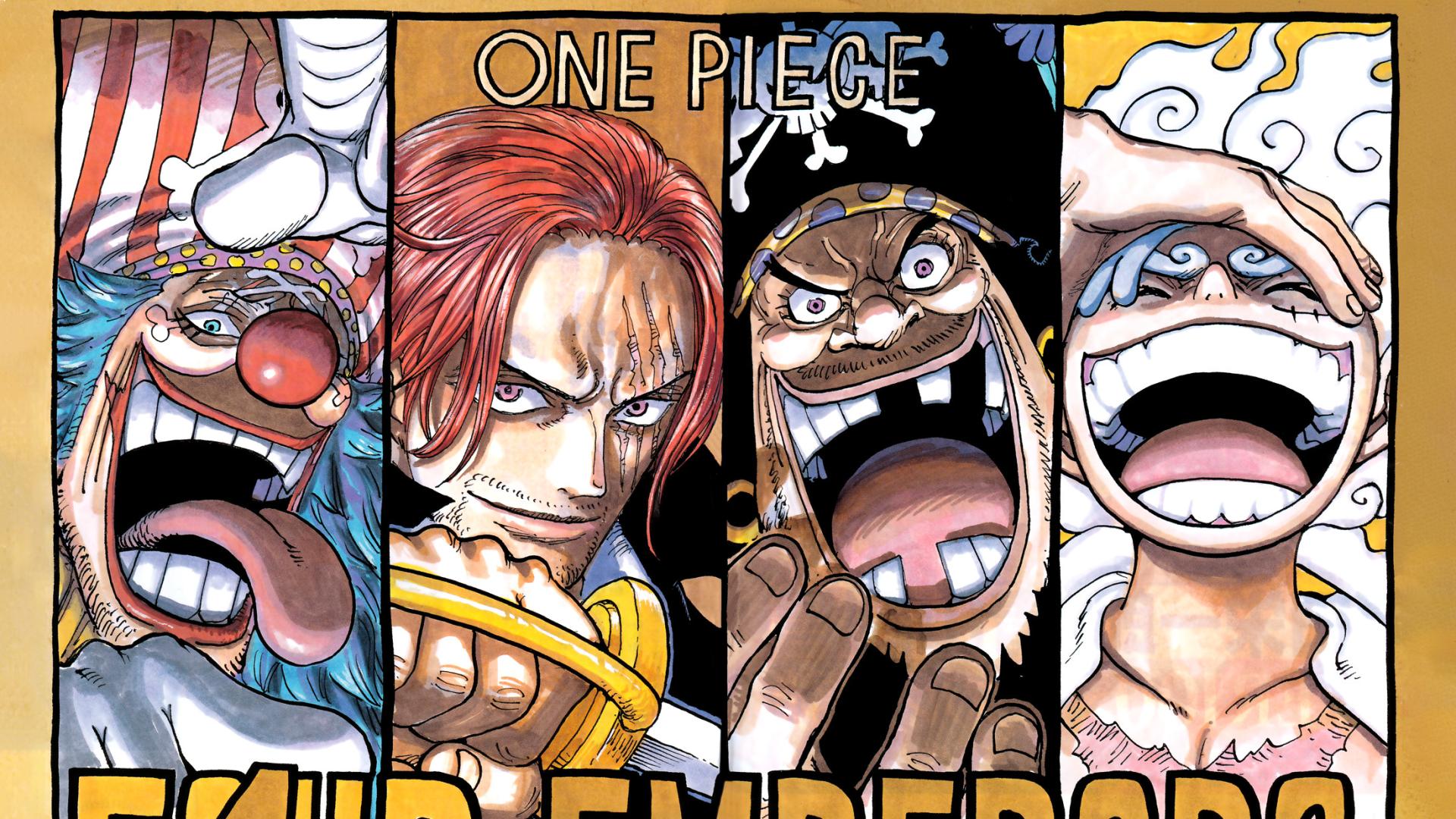 路飞|海贼王1054话高清全图：炎帝萨博、四皇路飞同时改变世界！