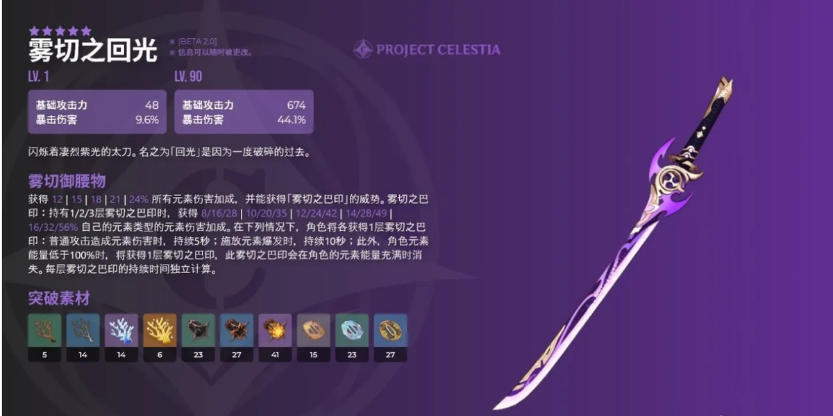 原神|原神:是绫华成就了雾切,还是雾切成就了绫华?