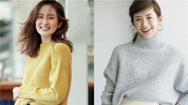 有肚子的女人别再“塞毛衣”了，学日系妈妈这样穿，是真时髦显瘦