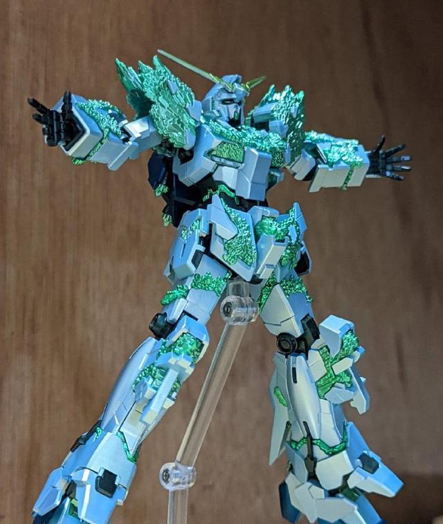 模型|机动战士高达HGUC荧光结晶独角兽高达模型