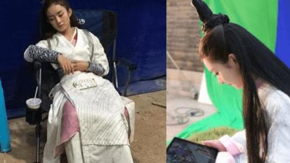 片场|演员片场休息时都在干什么？胡歌打牌，黄渤捞海鲜，而他开挖掘机