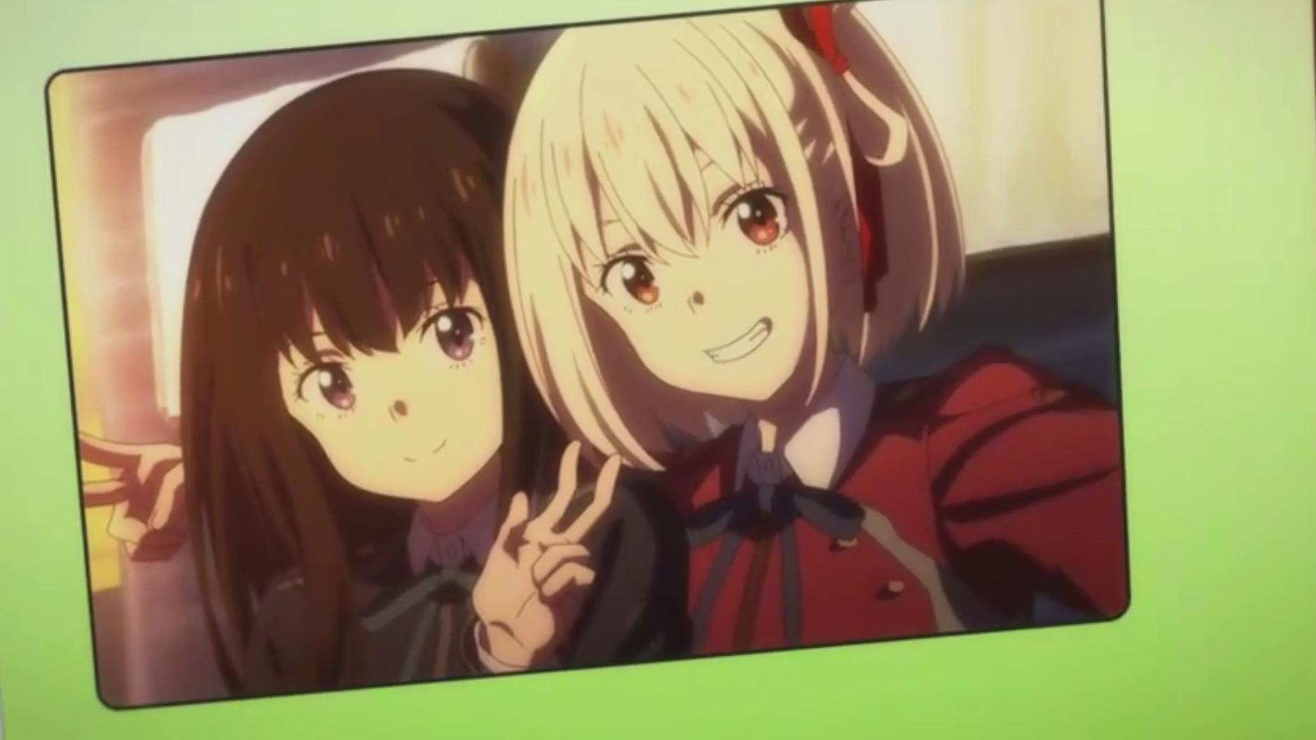 acgn漫评|莉可丽丝：千束真勇啊，直接把失落的泷奈抱住了，折煞众人