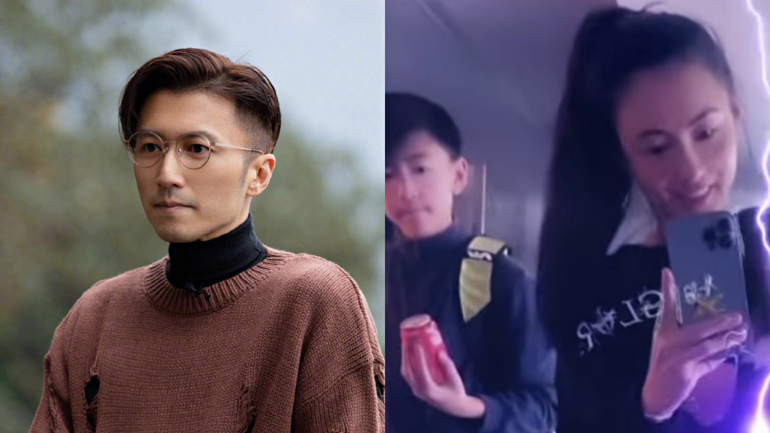 谢霆锋|张柏芝送儿子上学晒母子合影，12岁小Q颜值高，和谢霆锋如复制粘贴