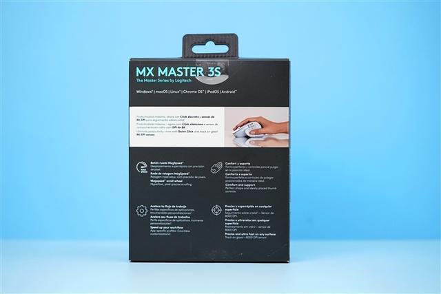 罗技|1秒滑动1000行!罗技MX MASTER 3S鼠标图赏