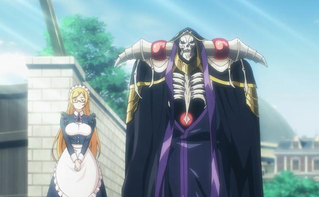overlord|overlord第四季3话：骨王与雅儿贝德硬核发糖菲利普逃过一劫