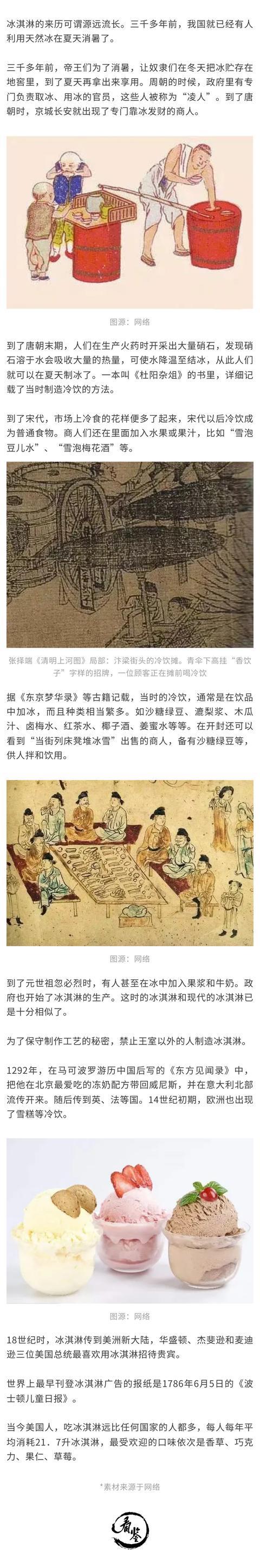 你知道吗？原来冰淇淋是由中国发
