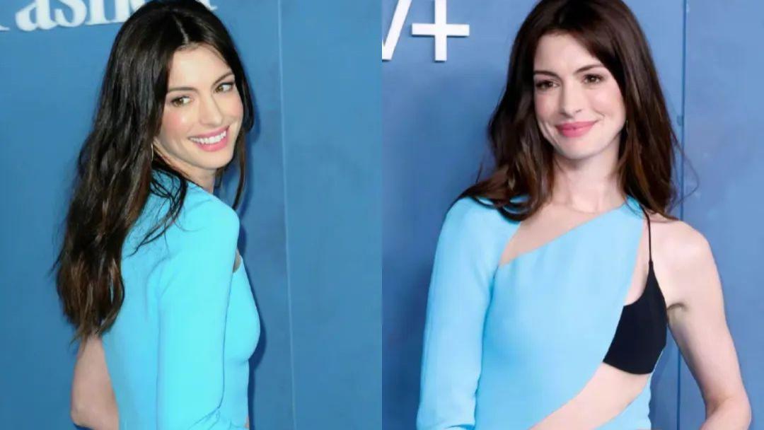 安妮·海瑟薇|安妮·海瑟薇最新红毯照，美得惊艳！