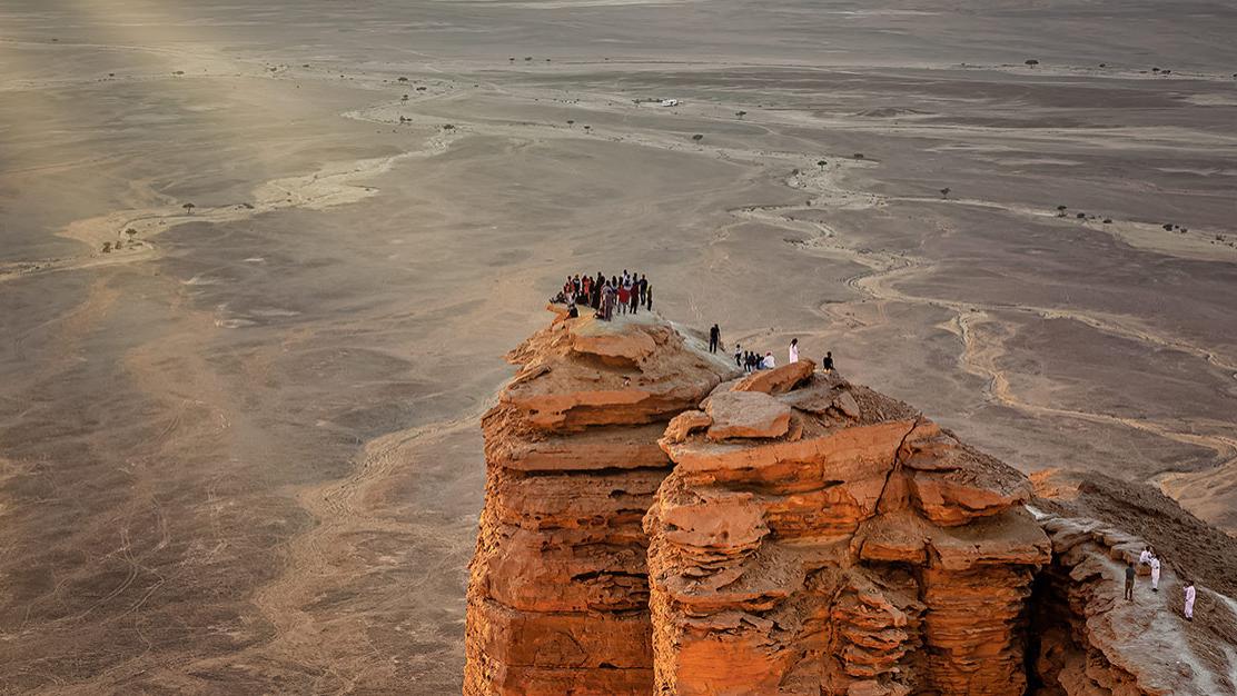 |沙特风景区-世界的边缘TUWAIQ 图瓦伊克山脉