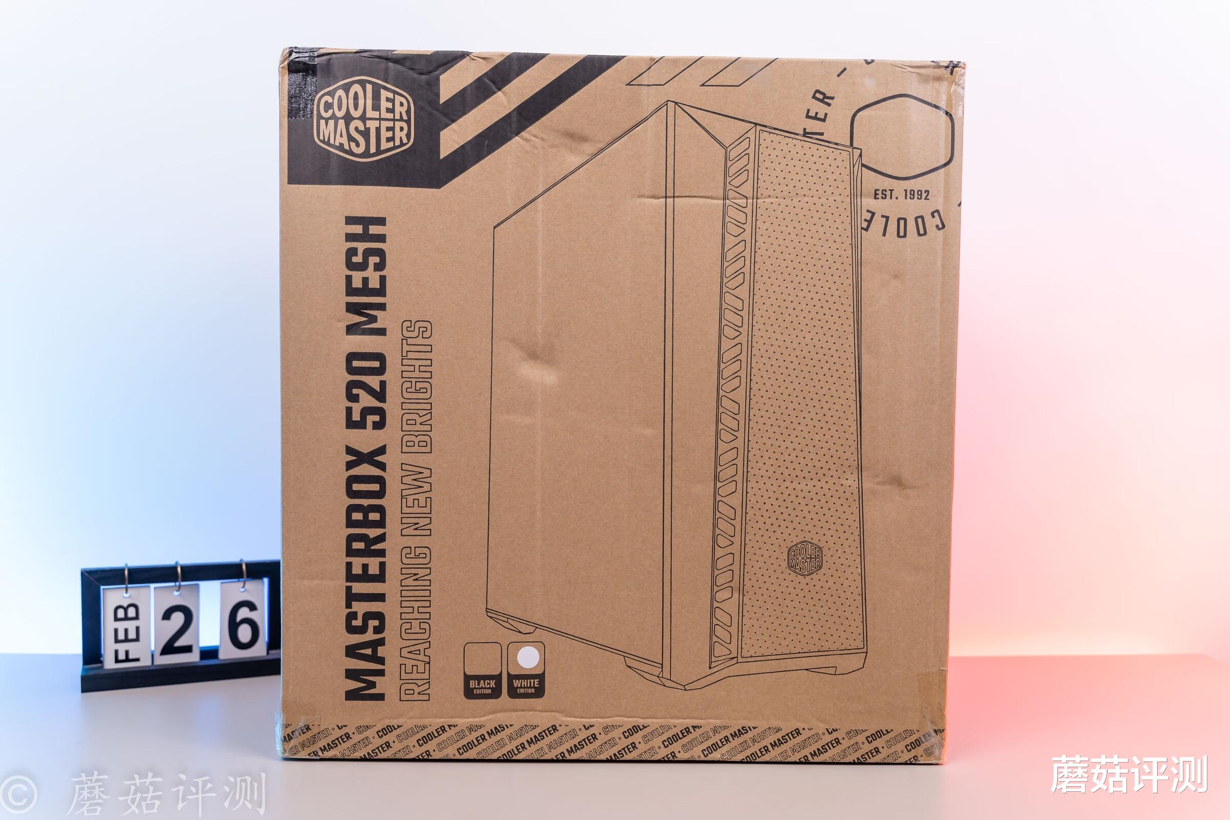 索尼|灰白撞色更精致，Mesh加入更透气、酷冷至尊MB520 Mesh机箱 评测