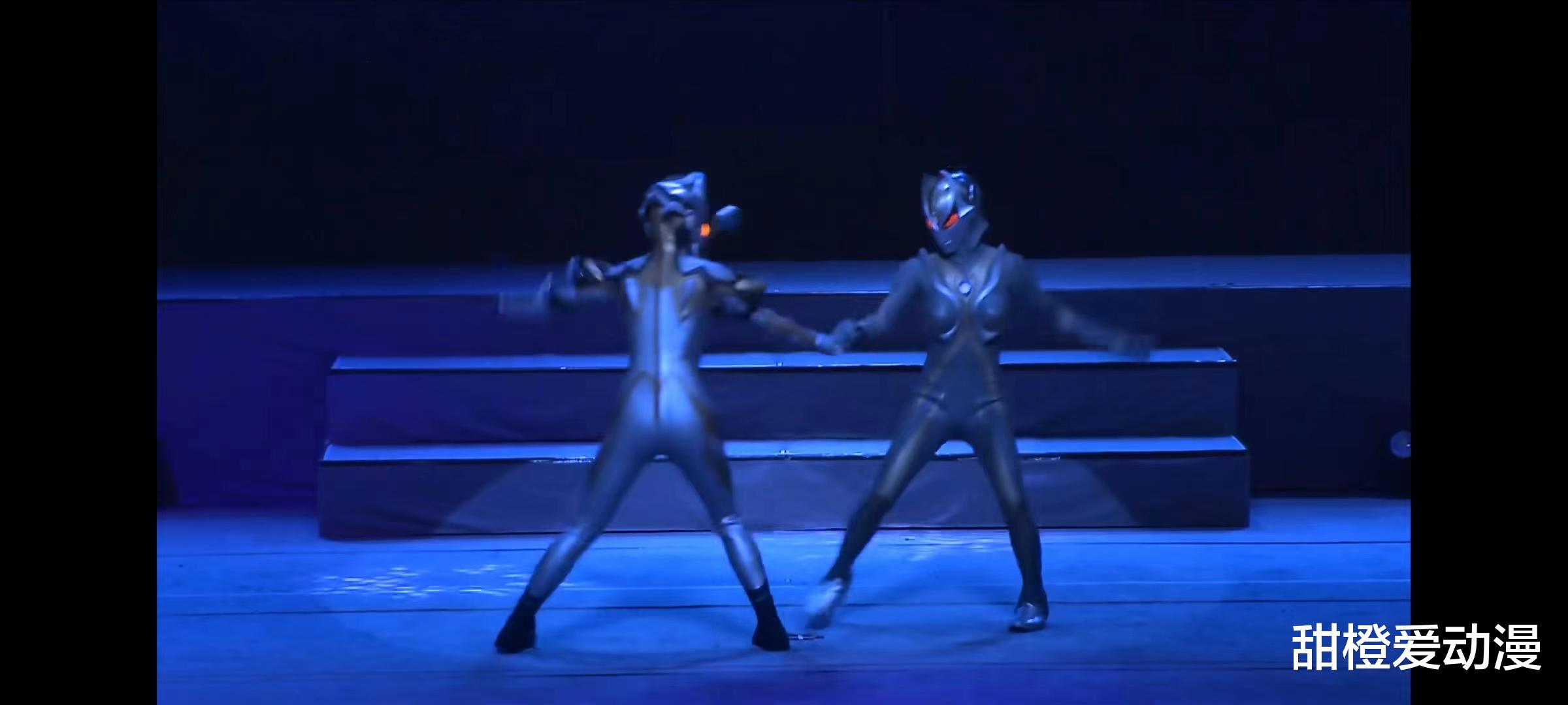 迪迦·奥特曼|黑暗巨人的对决：两个卡姐的战斗是真的优雅，黑迪迎战黑特！