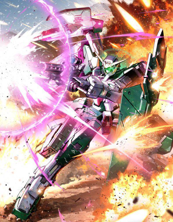 机动战士高达|机动战士高达ArsenalBase卡牌插画，每一张都很用心