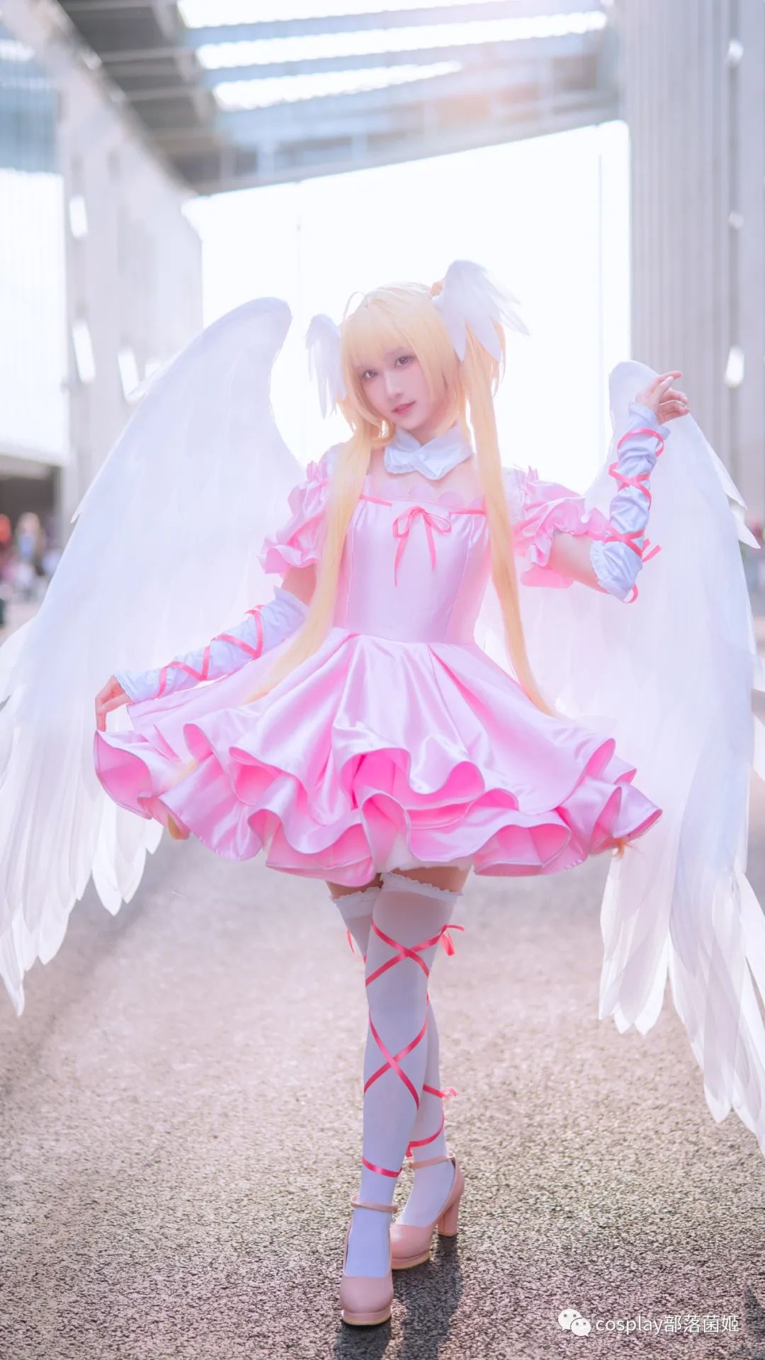 粉色|cos:cp28粉色甜心漫展返图@纸牌