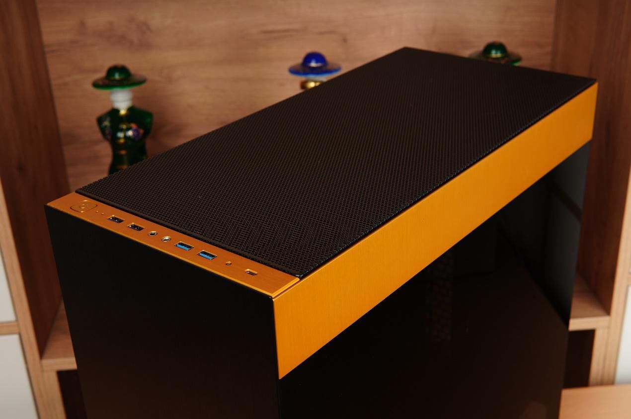 空调|简约、内敛、奢华,几何未来Model8 黑金达摩限定版装机分享