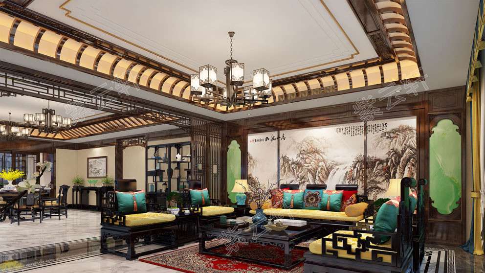 古装剧同款家庭装修设计效果图，仿佛身临其境