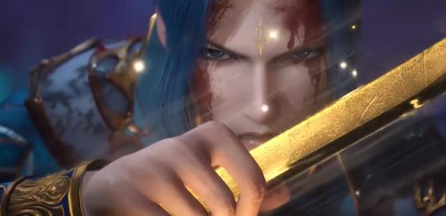 比比东|85级唐三硬抗四位封号斗罗攻击,海神看不下去,比比东慌了