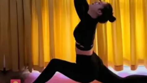 陈亚男|陈亚男穿紧身衣练瑜伽，看起来很有料！悄悄试水直播或要全面复出