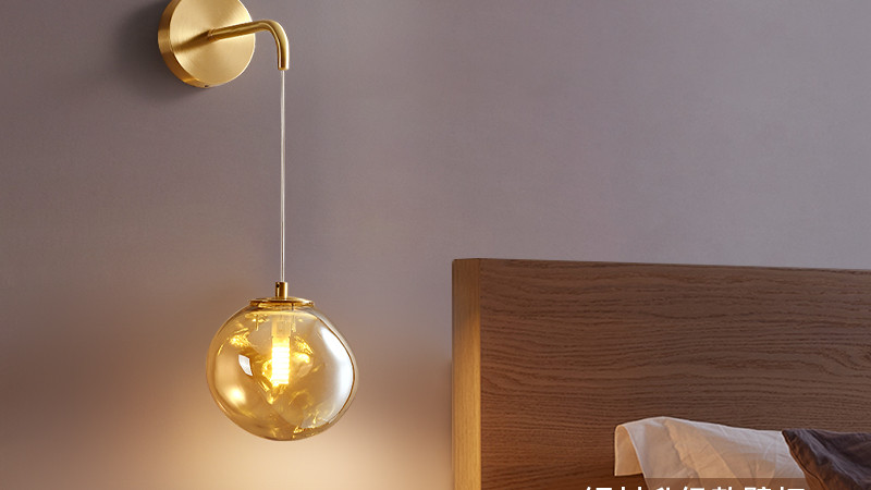 壁灯这样装让墙壁不再单调，家装档次高十倍~~