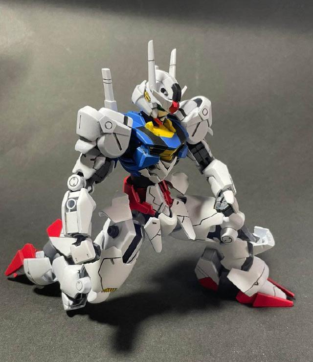 模型|胶板自制HG比例,机动战士高达水星之魔女主角机