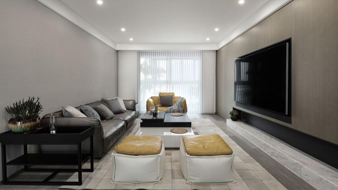 239平房子，采用中式元素，结合现代设计语言，创写意的空间