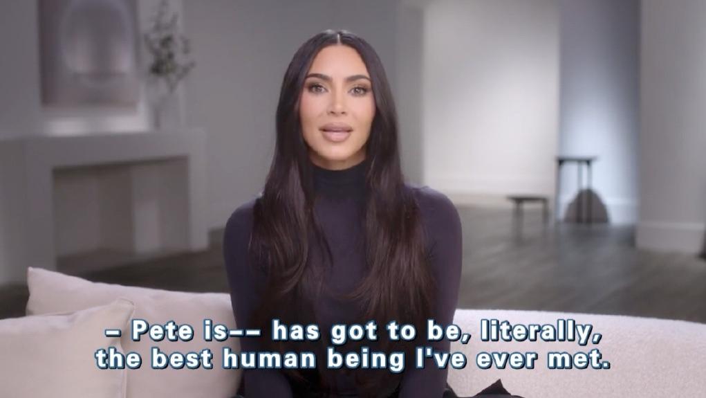 金·卡戴珊|超甜！金卡戴珊讲述和男友爱情的开始，还称Pete是遇到过最好的人