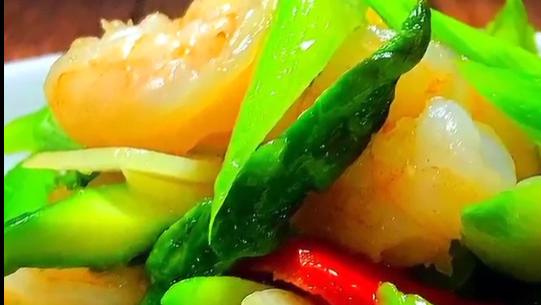 紫薯|芦笋炒虾仁这样做，你的孩子绝对不挑食