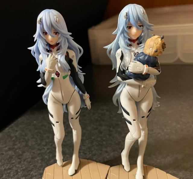 |近年来性价比最高的EVA周边新剧场版长发绫波丽扭蛋实物照汇总