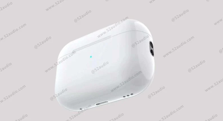 iqoo|全新AirPods Pro 2渲染图曝光,搭载升级版H1芯片,支持更多新功能