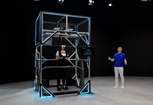 芯片|STEPVR发布商用VR游戏机柜“国承1号”