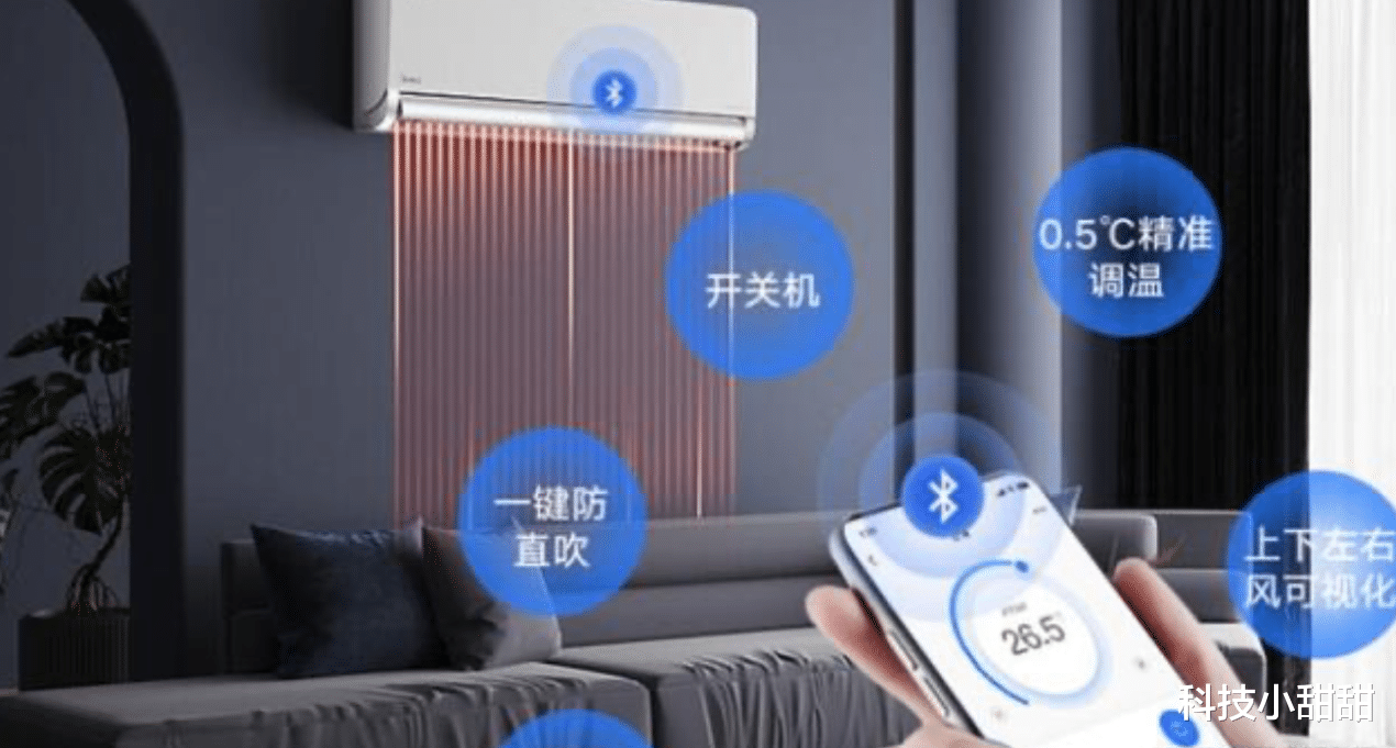 空调|销量反超“格力”!美的推出新款高配空调,价格亲民,好评50万+