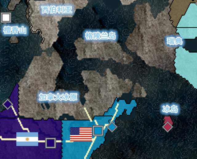 三国志11阿根廷崛起：创意世界版地图，看潘帕斯雄鹰征服自由灯塔